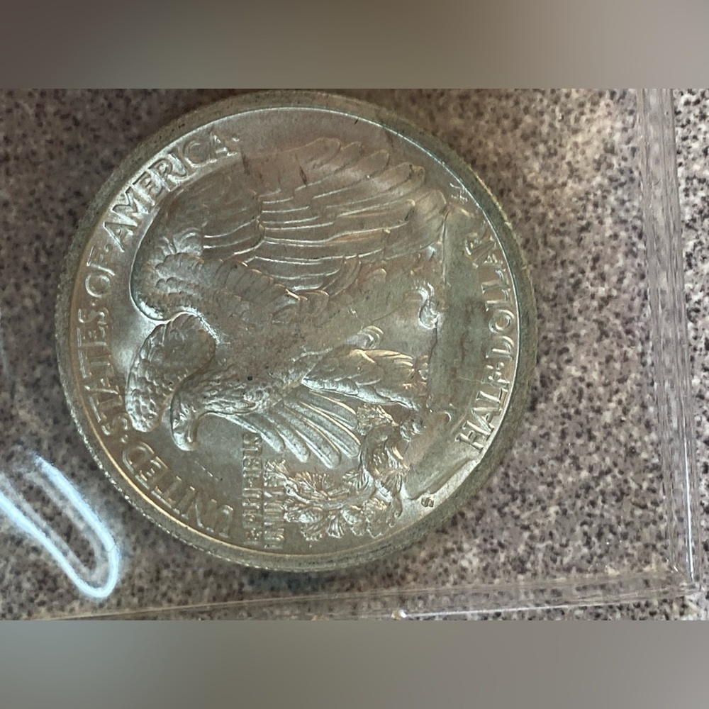 1942-S Walking Liberty Half Dollar Coin - Picture 4 of 16